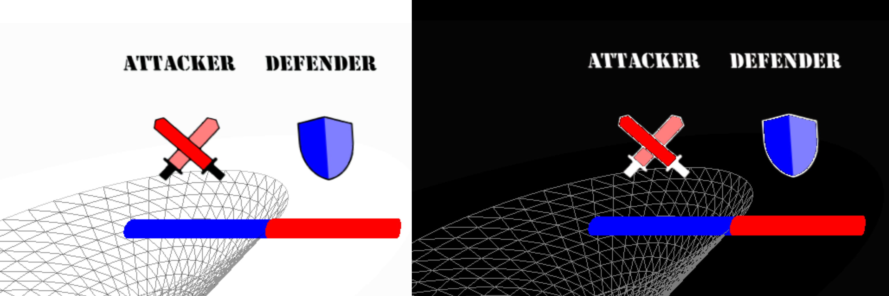 Dark/Light Mode GLSL Shader Example