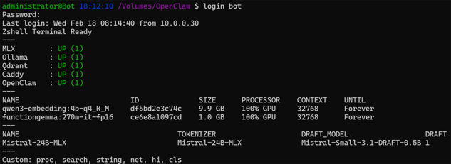 Experiments with SelfHosted LLM's (CLI)