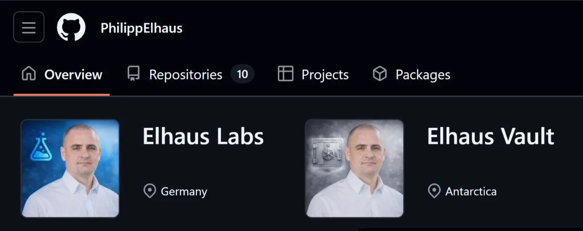 Setting up GH Organizations
