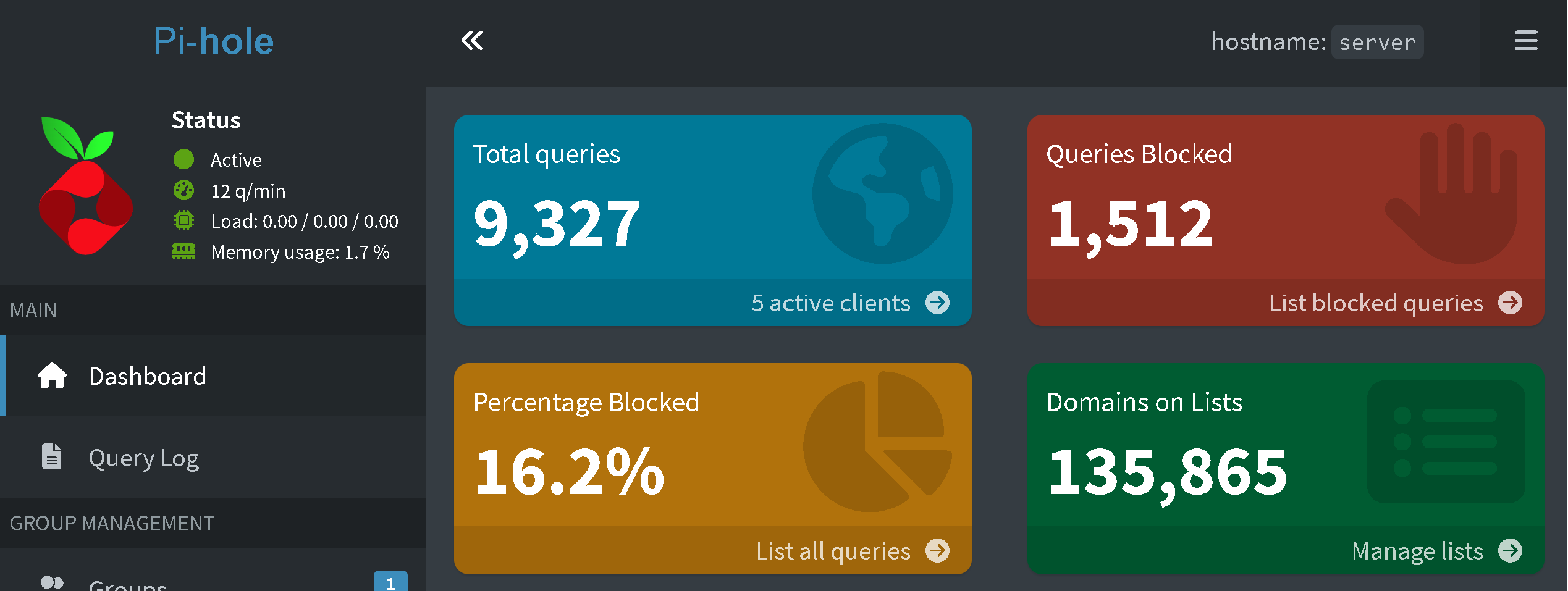 PiHole Adblocker