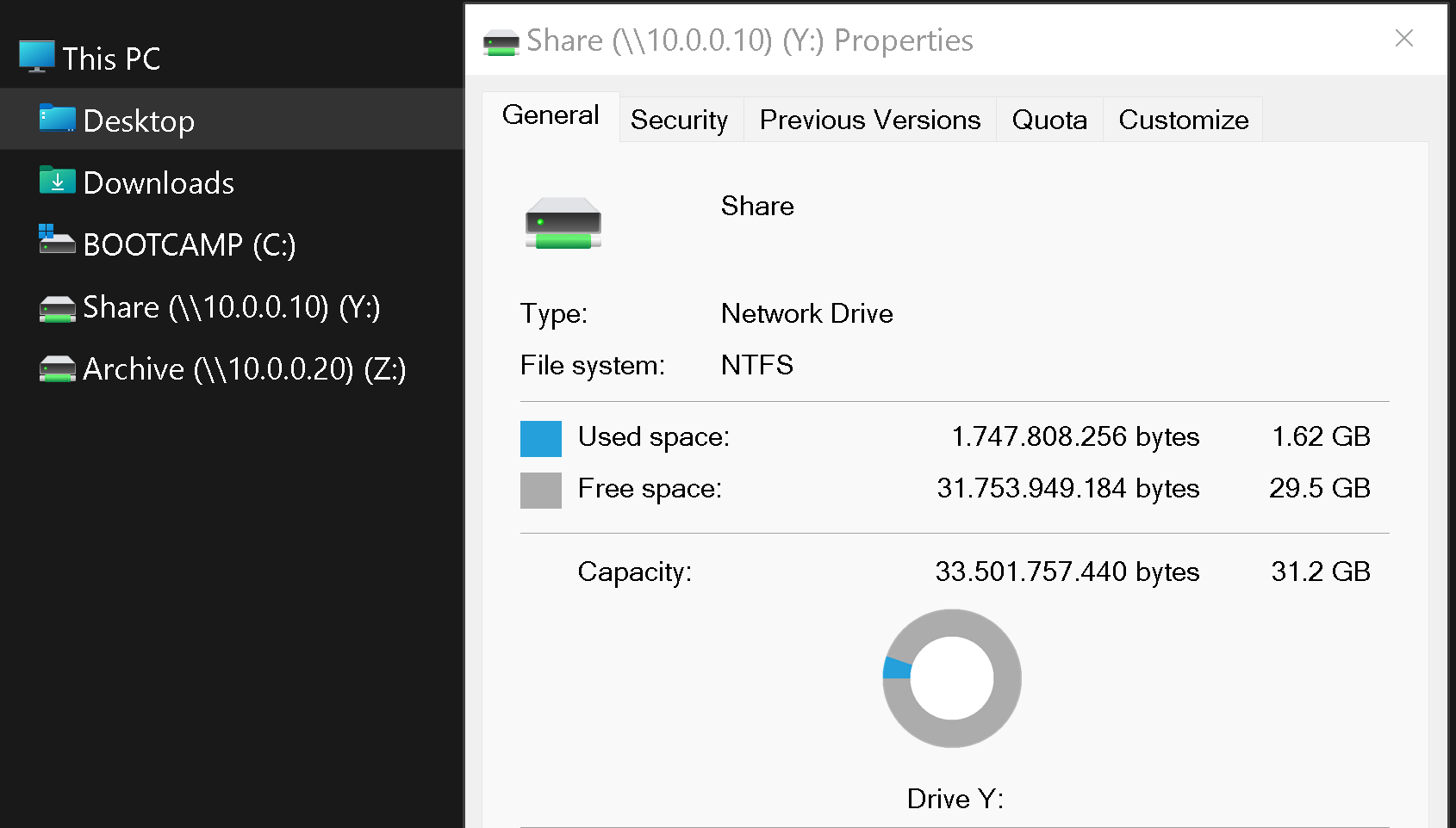 SMB Fileshare
