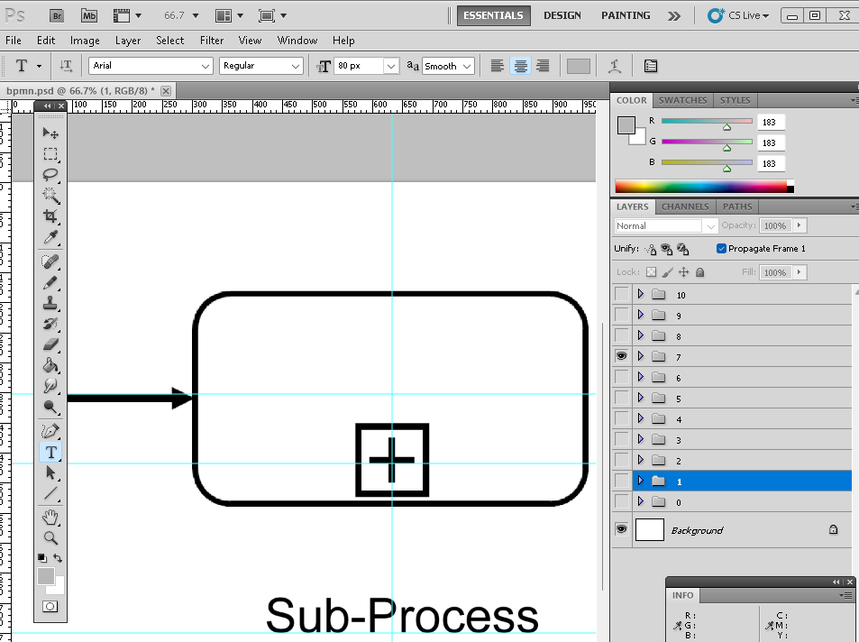 BPMN 2.0 - Photoshop Editing